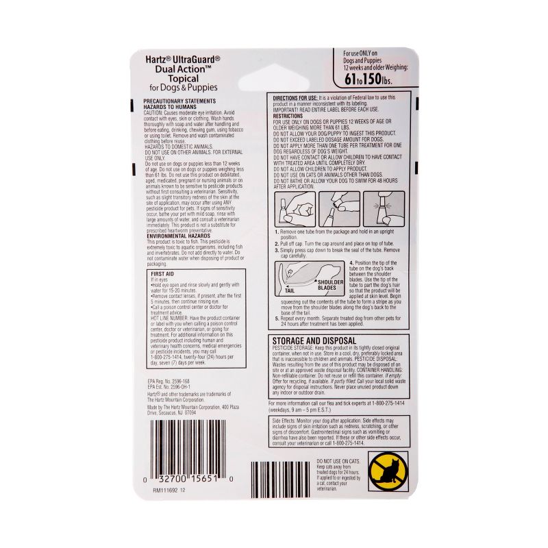 Hartz Dual Action Insect Prevention - XL