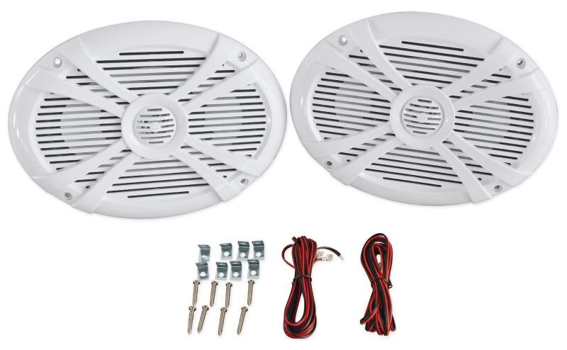 2   RMSTS69W 6x9 1000w Waterproof Marine Boat Speakers+2 Wakeboards