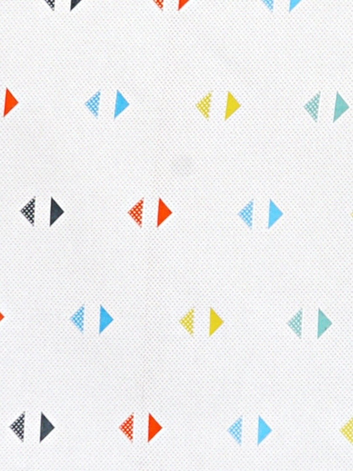 SEJ by Nisha Gupta Geometric Brown 160 TC Cotton Double Bed Sheet with 2 Pillow Covers