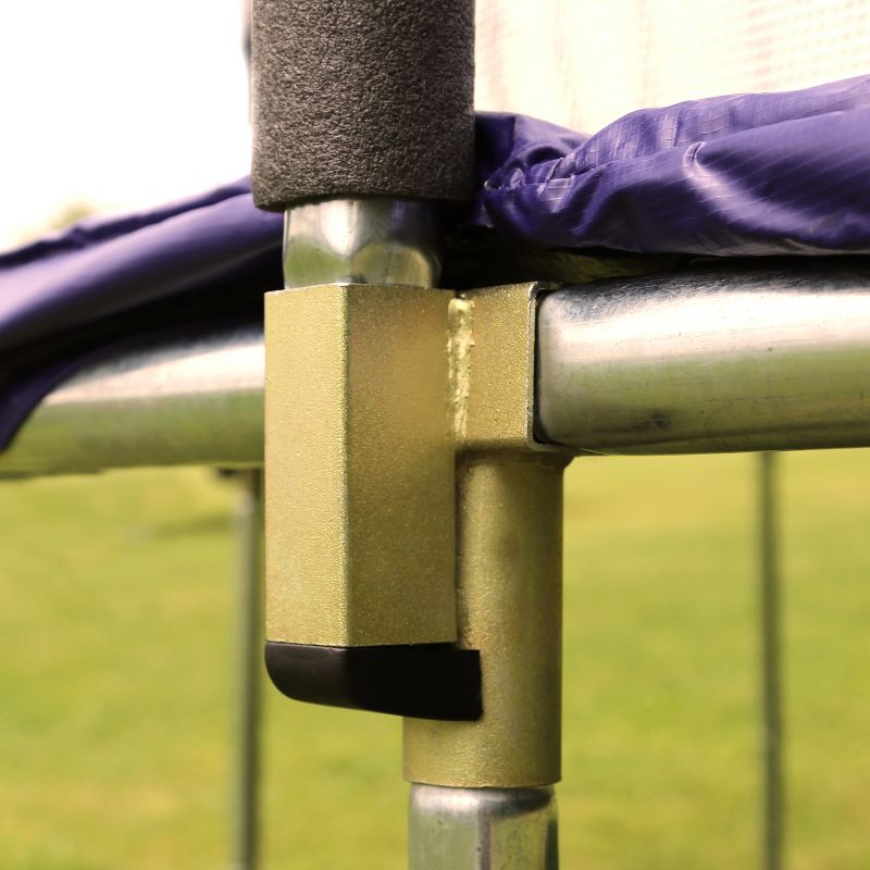 Skywalker Trampolines 17' Oval Trampoline with Enclosure - Blue