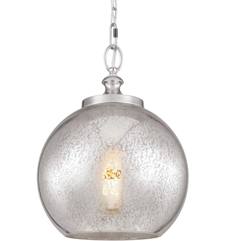 Generation Lighting Tabby 1 light Polished Nickel Pendant P1317PN