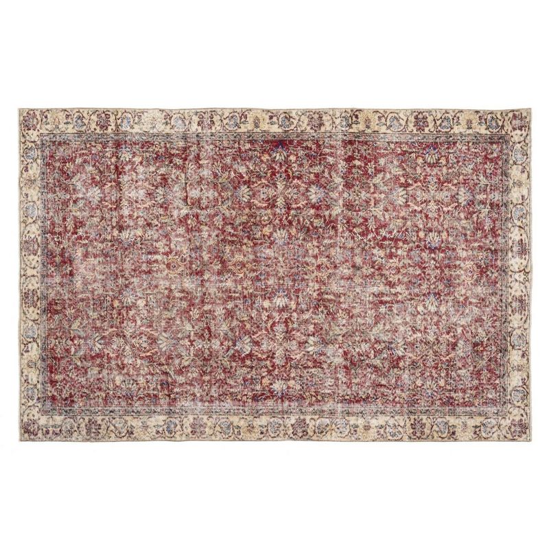 6'7"x9'10" Vintage One-of-a-Kind Sheilah Rug Purple - Revival Rugs