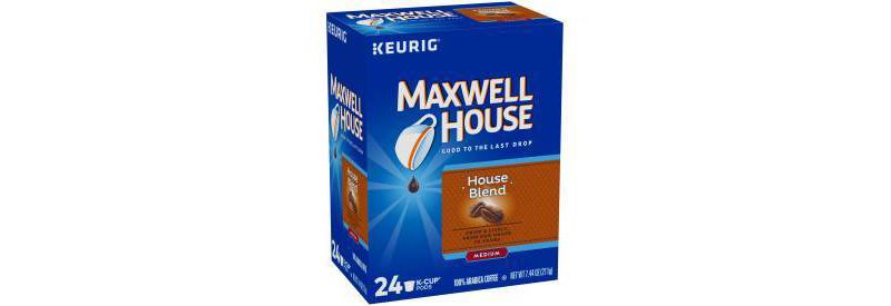 Maxwell House House Blend Medium Roast Coffee Pods - 24ct