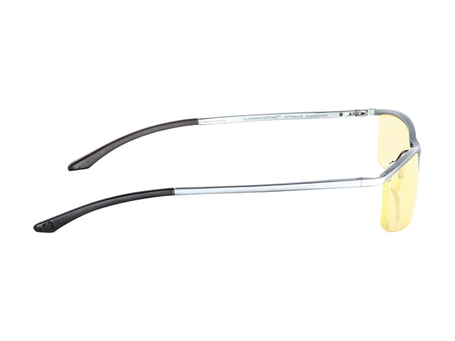 Gunnar Attache Emissary Mercury Digital Performance Eyewear w/ i-AMP Lens Technology