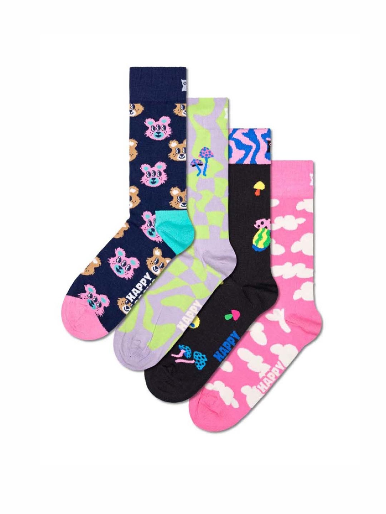 American Eagle Multicolor Printed Socks - Pack of 3