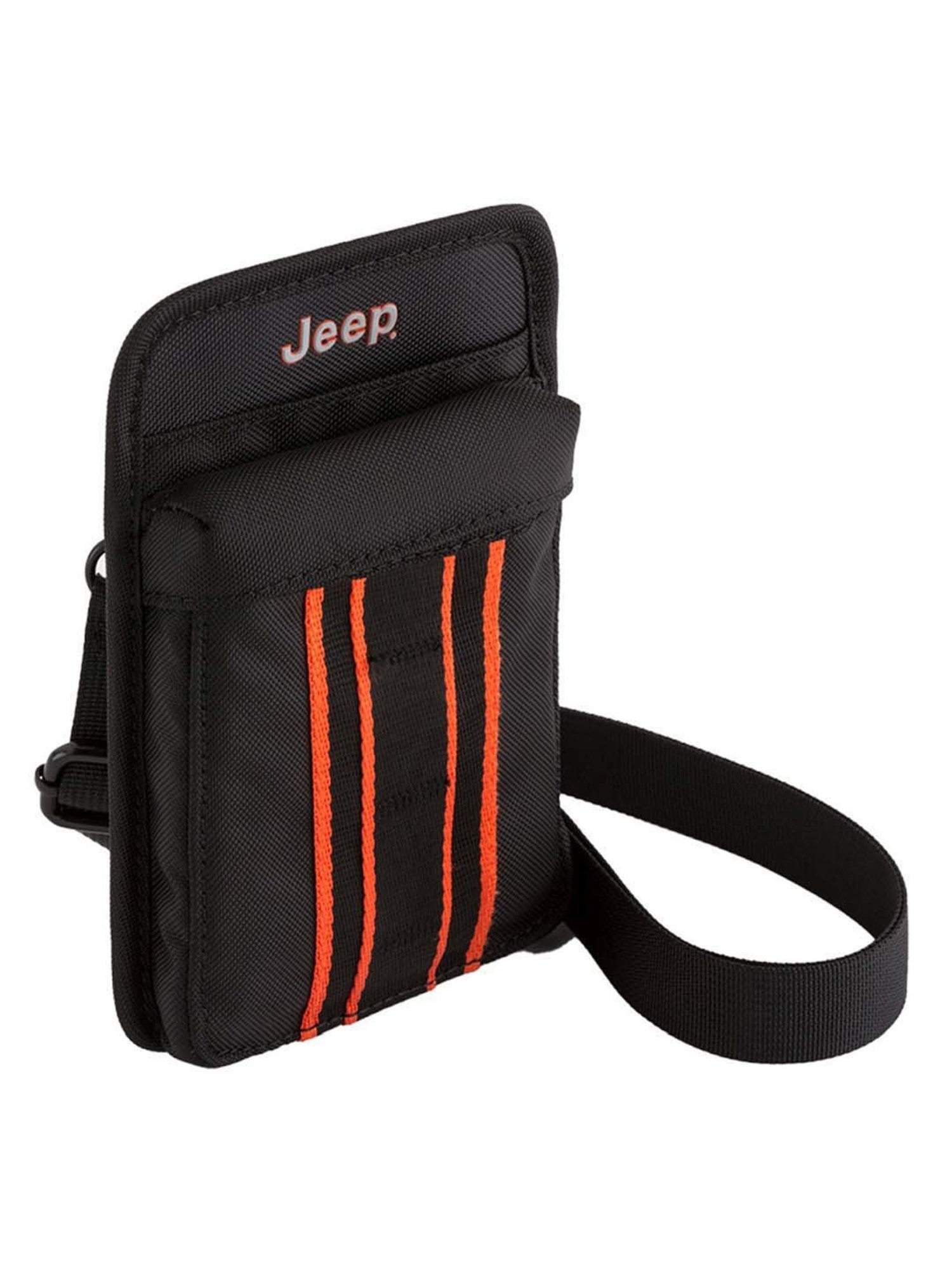 Carpisa Black Alfa GO (Jeep) Mini Messenger Bag
