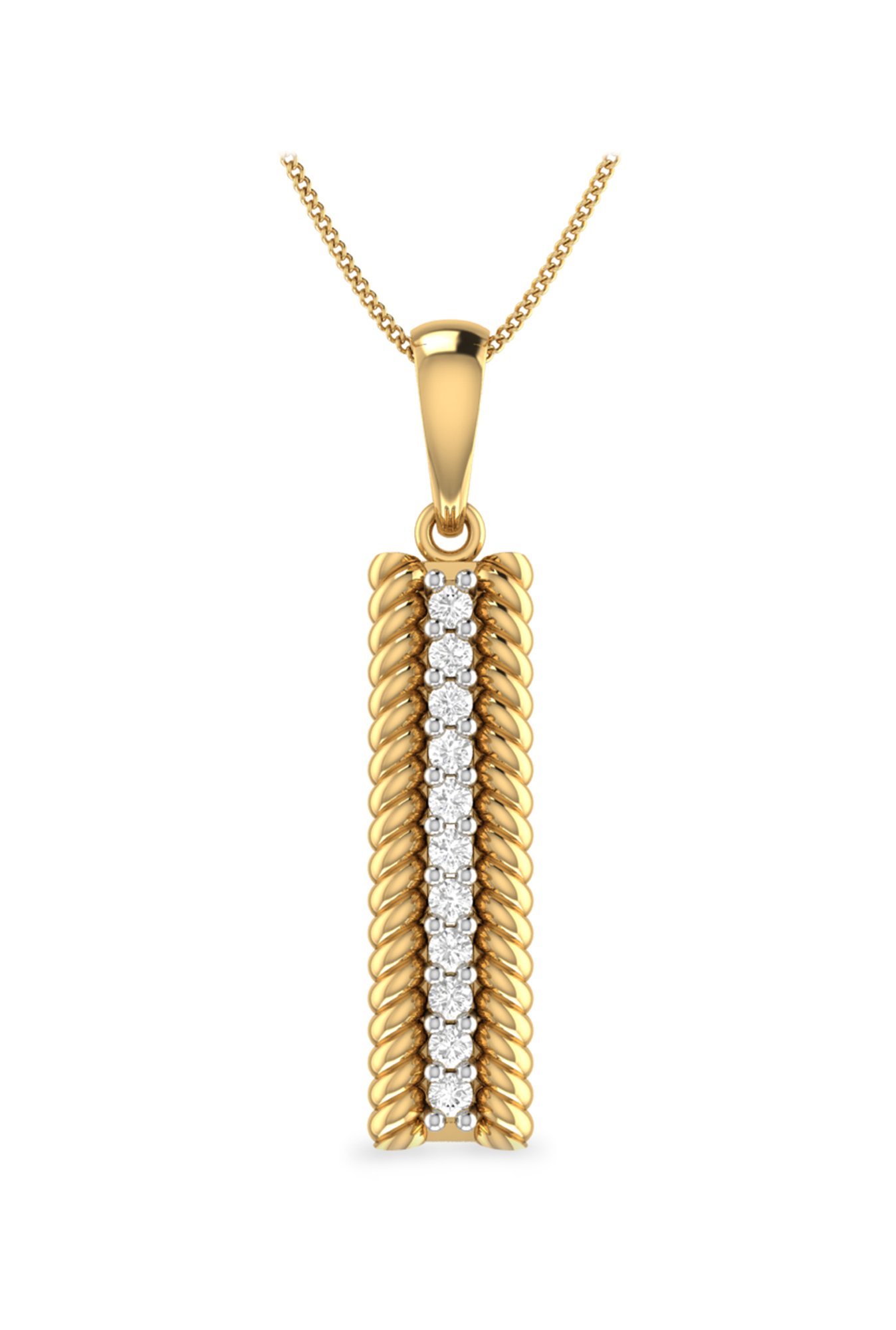 PC Jeweller Keir 22 kt Gold Pendant without Chain
