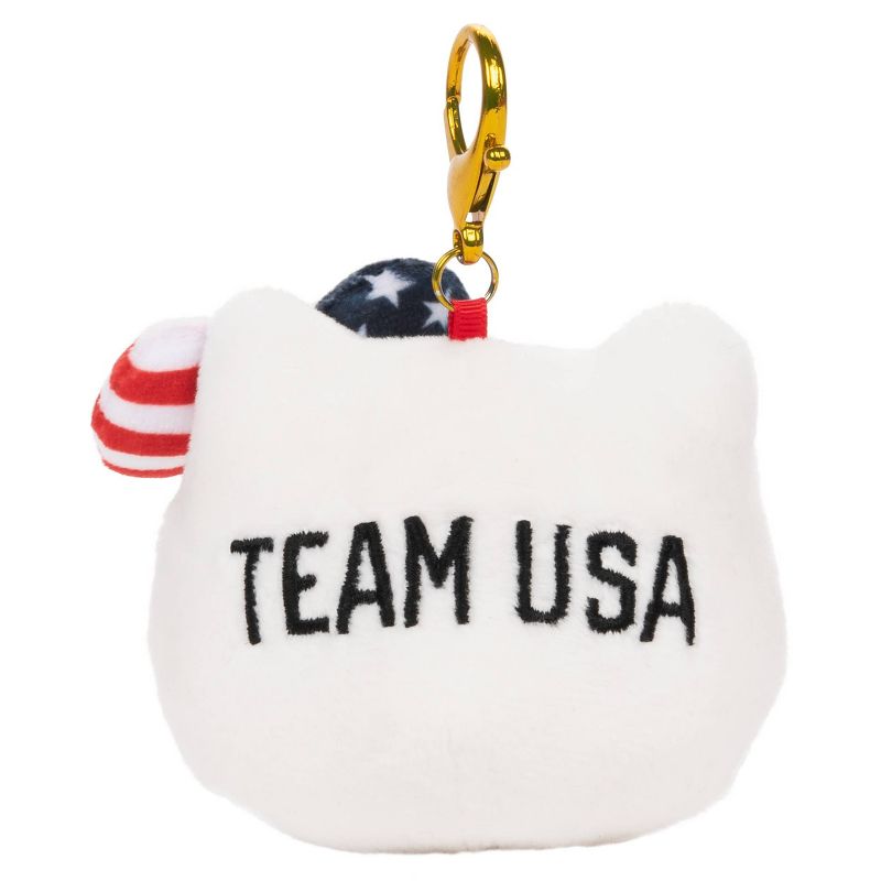GUND Hello Kitty Team USA Backpack Clip