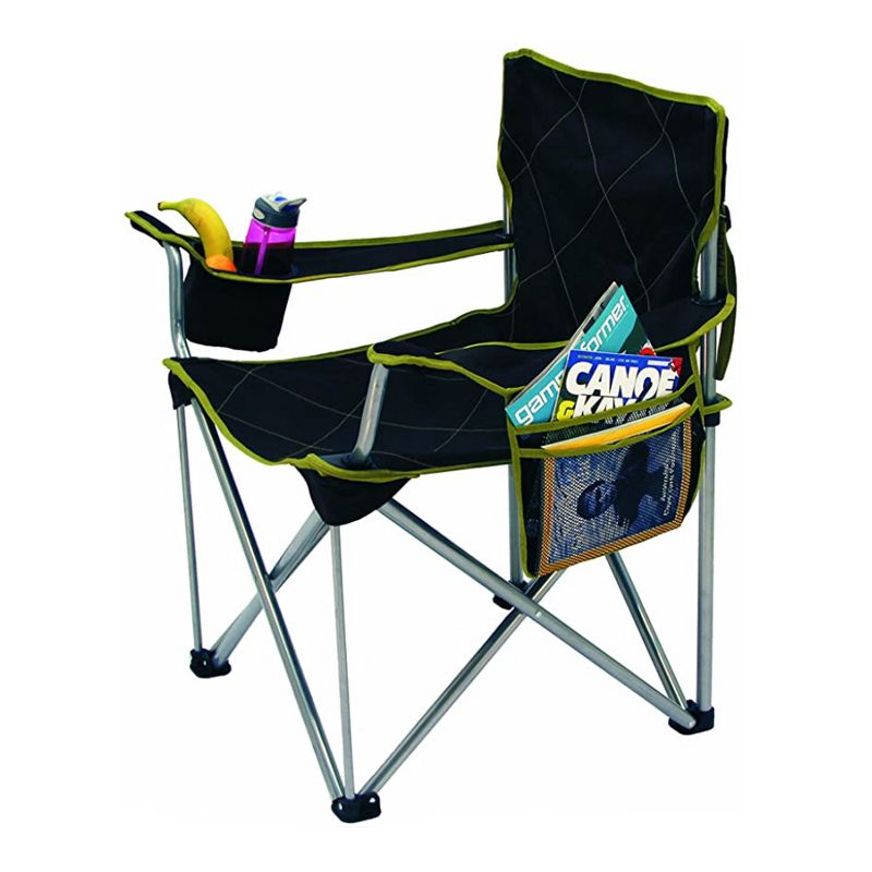 Mac Sports Beach Day Foldable Chaise Lounge Chair & Integrated Pull Cart Combo