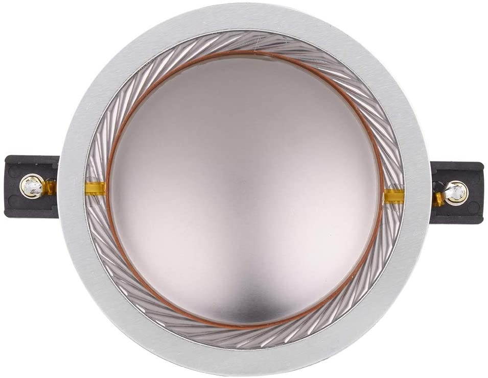 Mugast Titanium Film Diaphragm, Durable Titanium Film Treble Flat Line Voice Coil Speaker 65.5mm for Professional Audio and Compression Drives