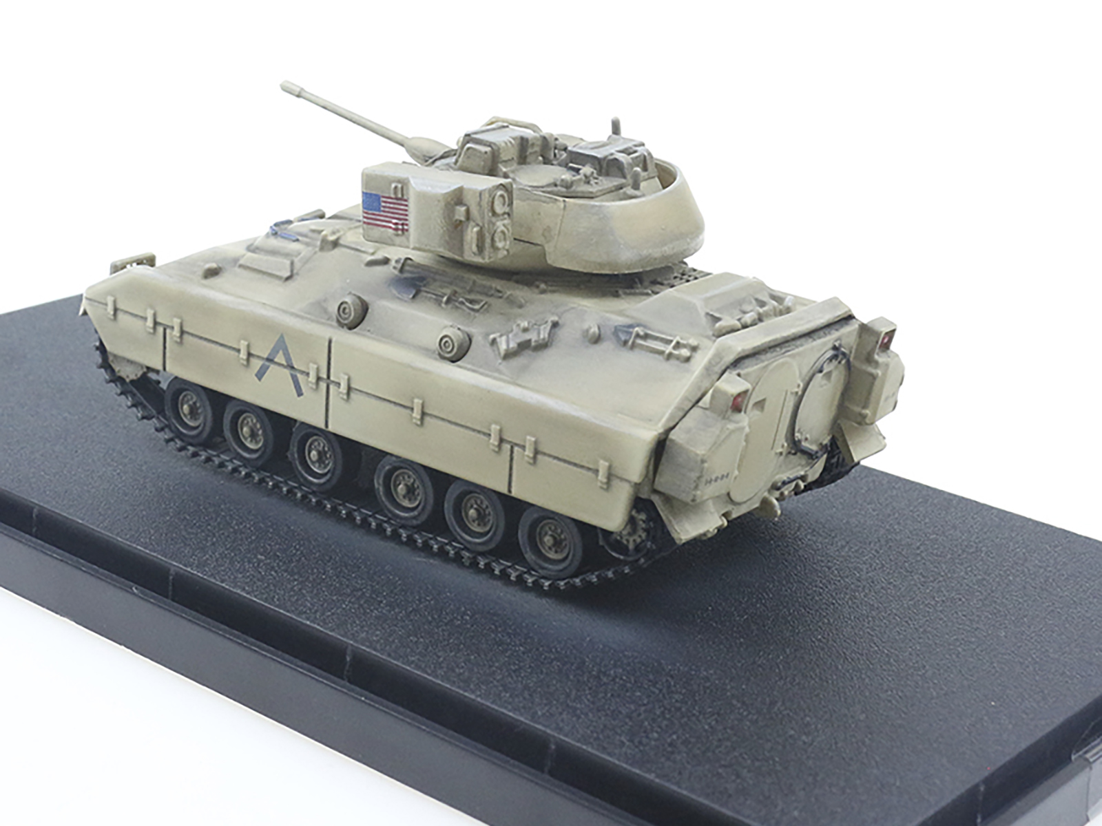 M2 Bradley Infantry Fighting Vehicle Tank "United States Army" Desert Camouflage 1/72 Diecast Model