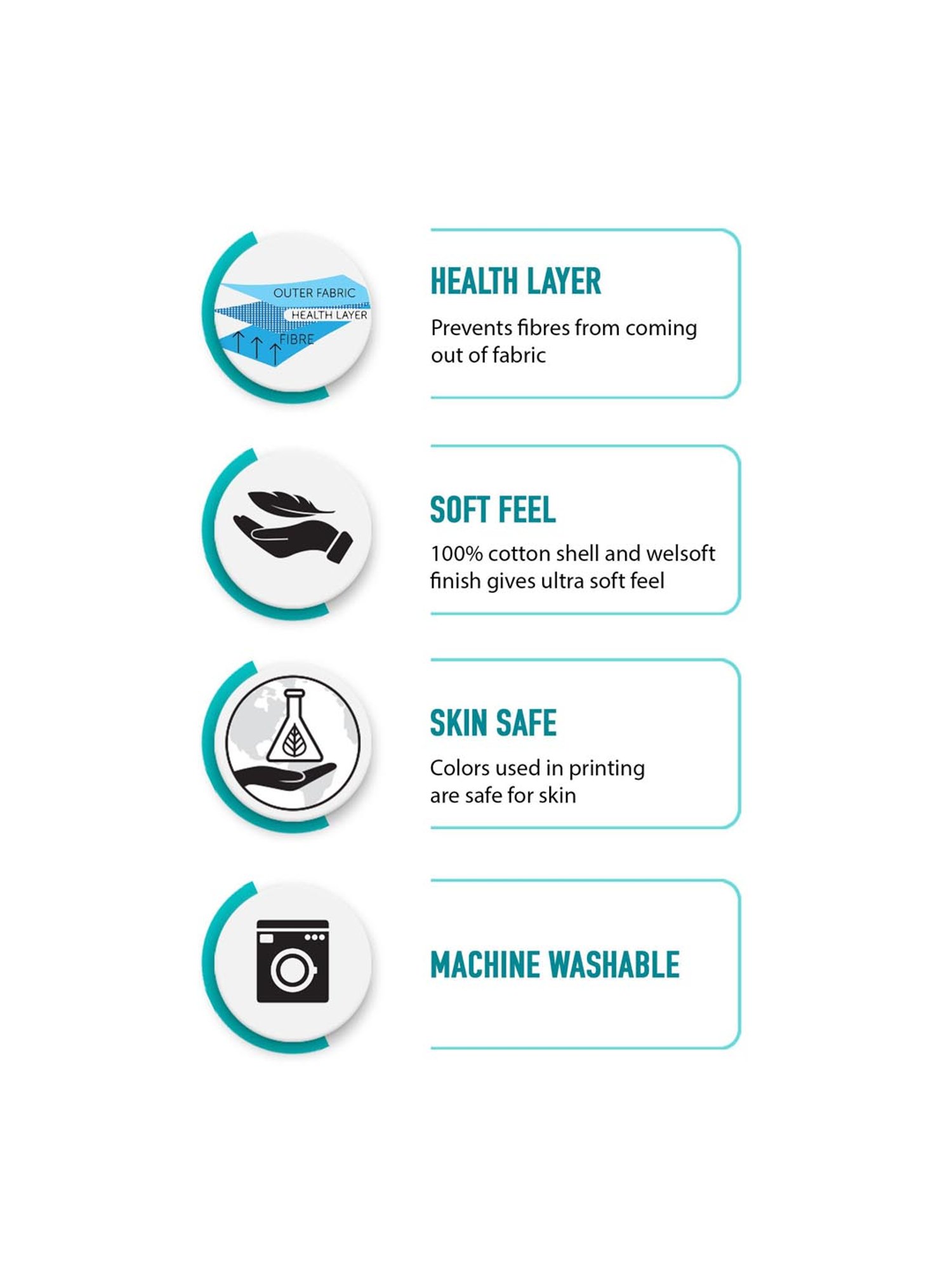 Welspun Bliss Light Silver & Blue Microfibre 120 GSM Shell Double Bed Quilt