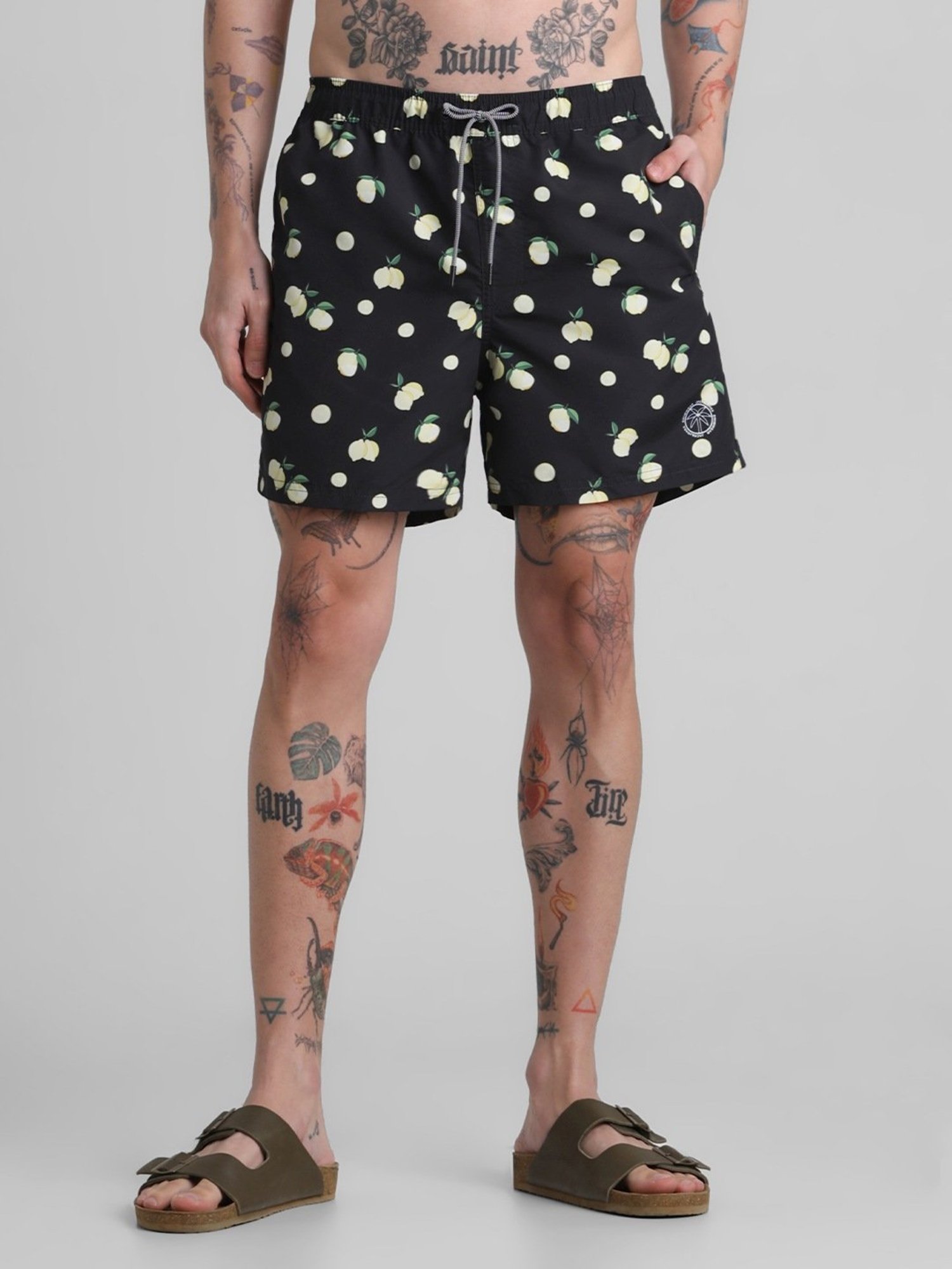 Jack & Jones Tap Shoe Regular Fit Printed Shorts