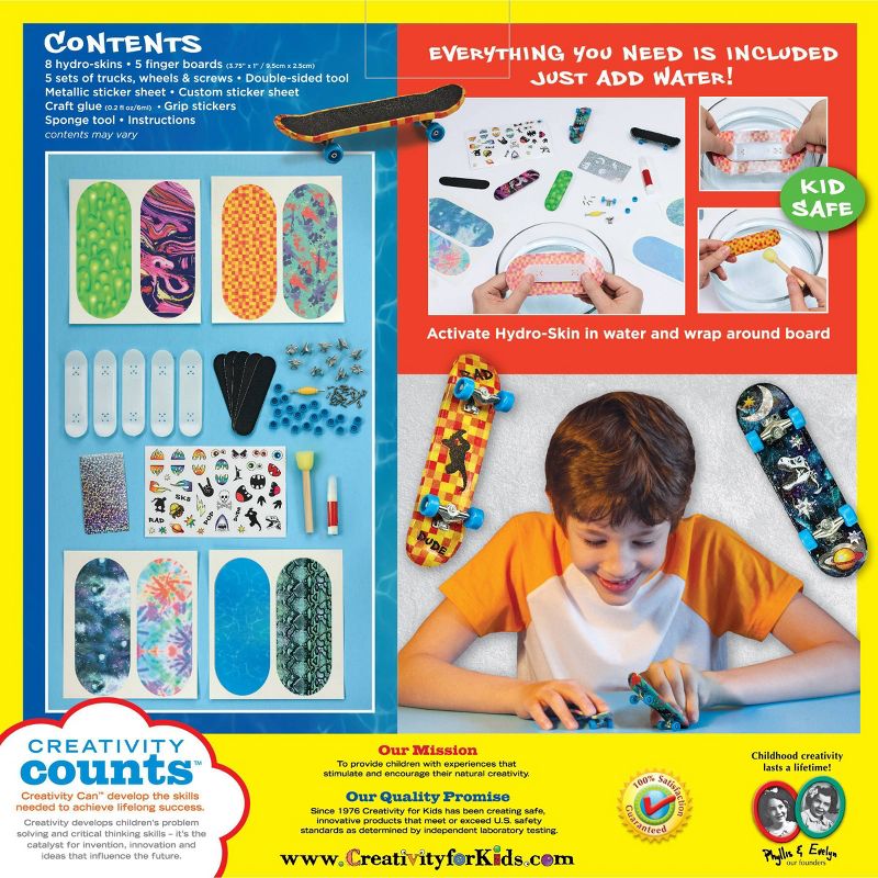 Creativity for Kids Hydro Dip Custom Skate Studio