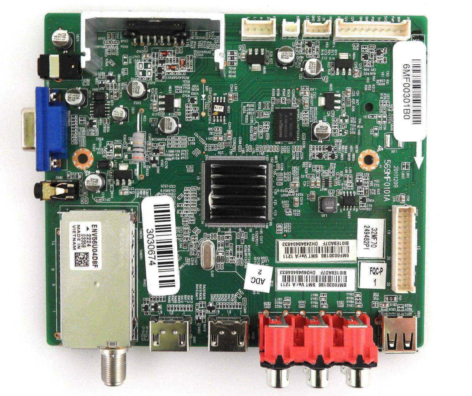 Insignia NS-32L240A13 Main Board 6MF00301B0 (569MF0101A)