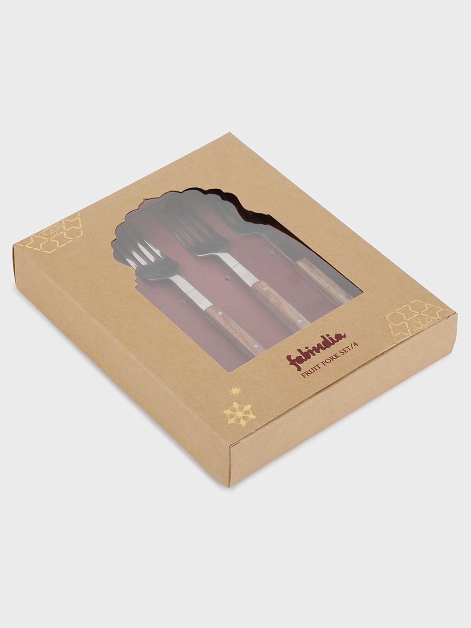 BlackCarrot Stainless Steel Fork Set of 3