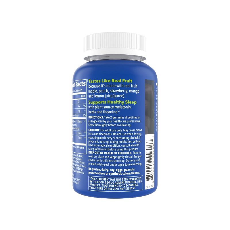 Fruily Herbal Melatonin Sleep Real Fruit Gummy - 50ct