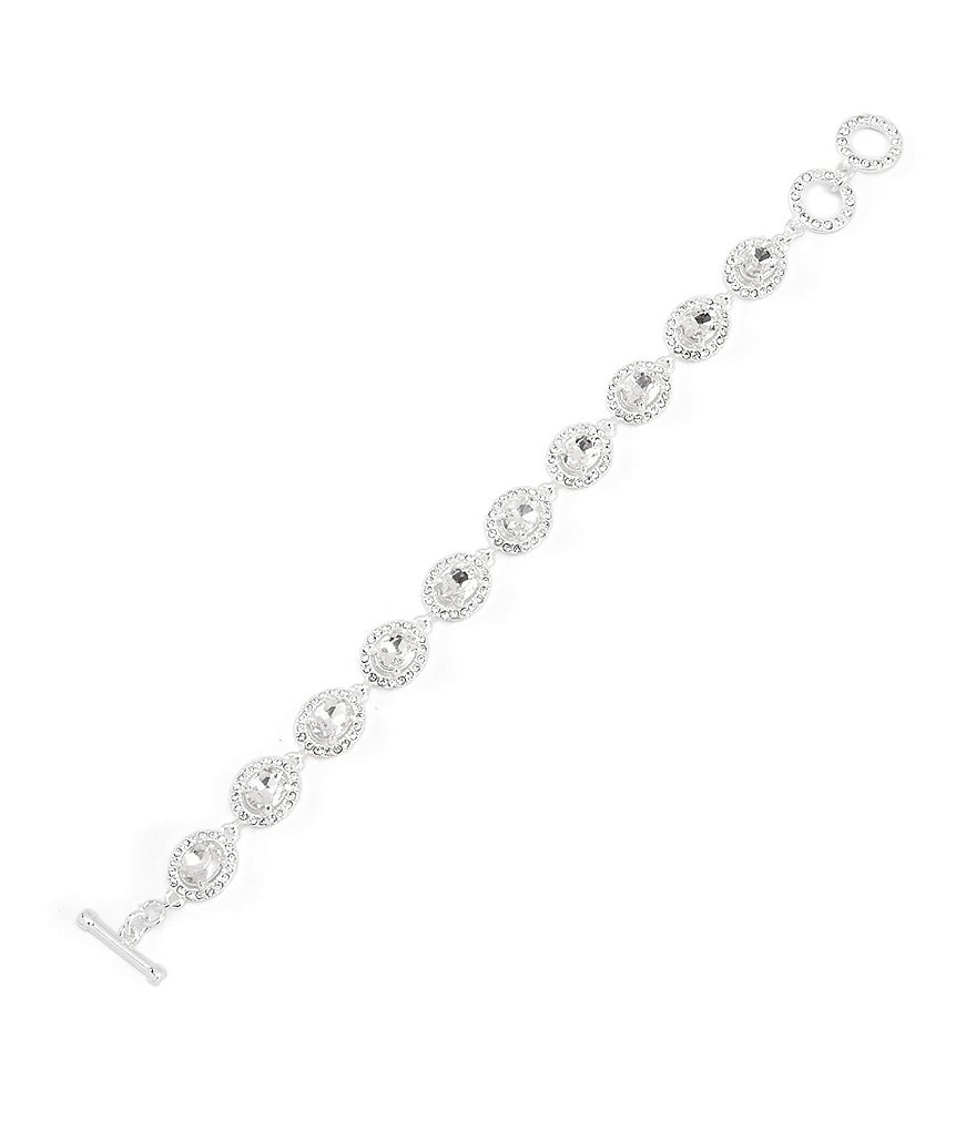 Gemma Layne Pave Ovals Linear Bracelet