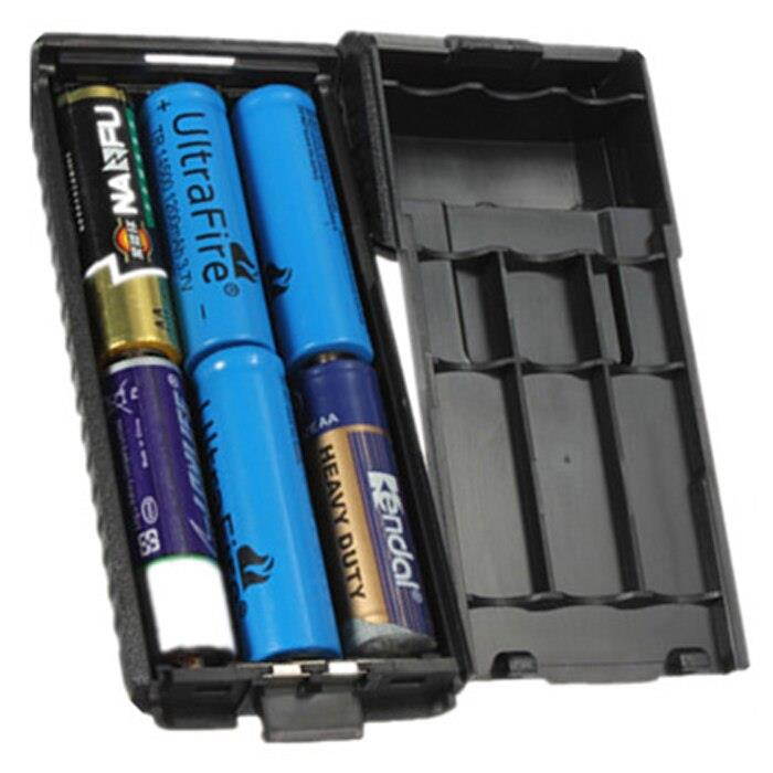 Advanced 6xAA Battery Box Case Replacement For  Baofeng UV5R UV5RB UV5RE UV5RE +