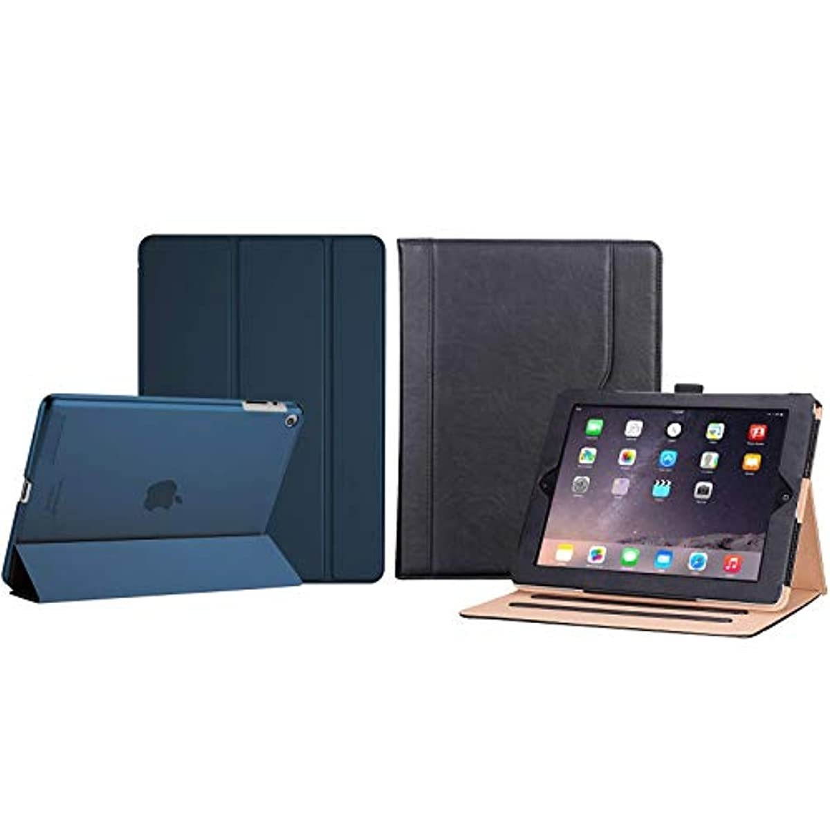 ProCase iPad 2 3 4 Slim Case (Old Model) Bundle with Stand Folio iPad 2 3 4 Case (Old Model)