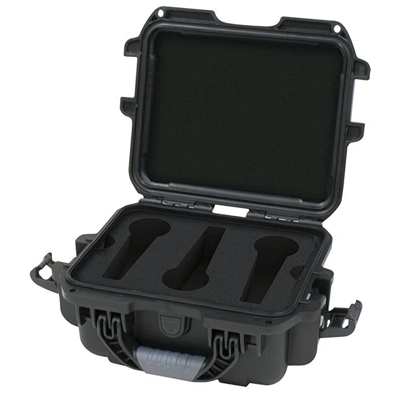 Cases Titan Series Water Proof Injection Molded Microphone Case Fits up to 6 Wired Mics (GM-06-MIC-WP)