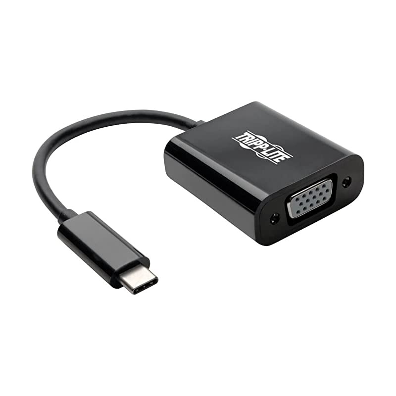 USB C to VGA Adapter Converter 1080P MF Black USB Type C USB 31 Gen 1 Portable Thunderbolt 3 U44406NVBAM