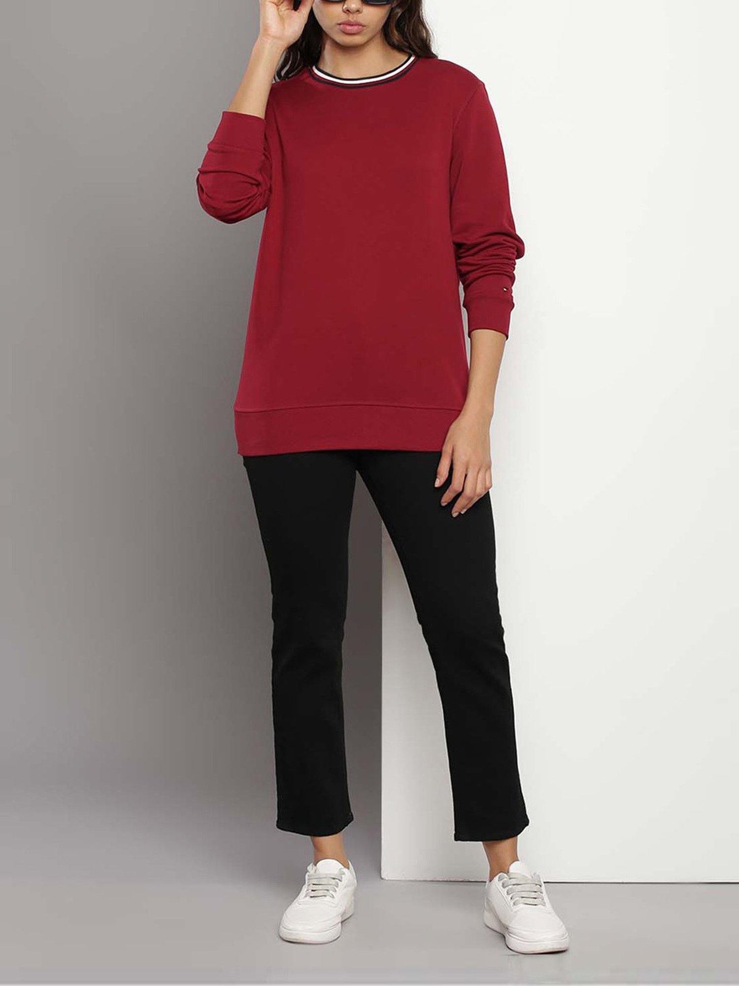 Tommy Hilfiger Rouge Regular fit Sweatshirts