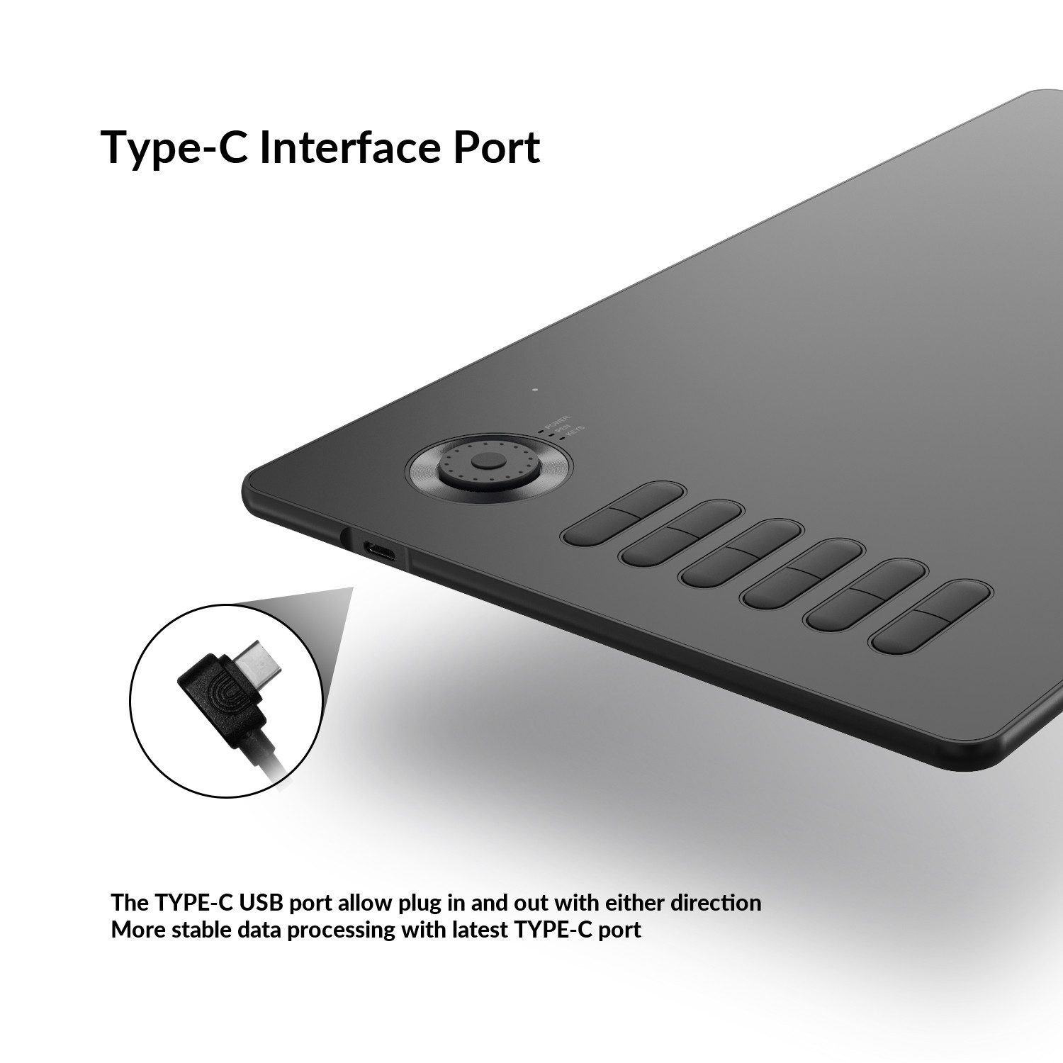 VEIKK A15 Pro Graphics Drawing Tablet 10 x 6 inch Digital Drawing Tablet with 12 Hotkeys and a Quick Dial (8192 Level Pressure Battery -Free Stylus)