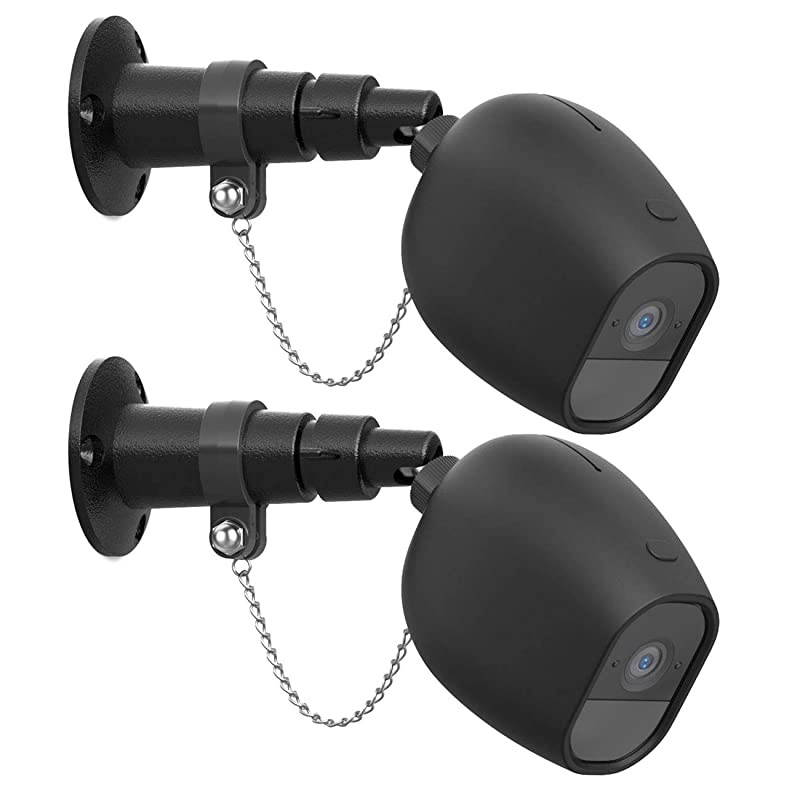 Pro 2 Mount Anti Theft Chain Lock with Silicone Skins for Pro and Pro 2 Black 2 Pack