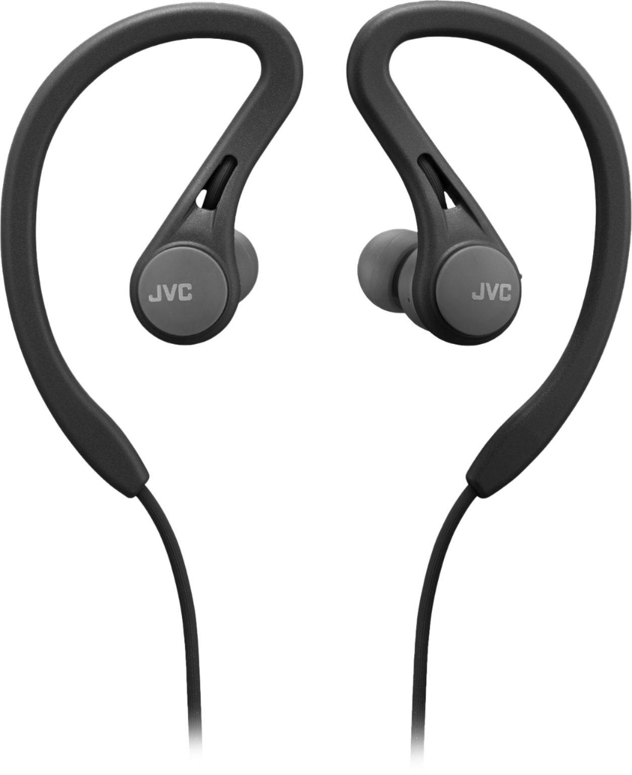 JVC - Ear Clip Bluetooth Wireless Sport Headphones - Black (HAEC25WB)