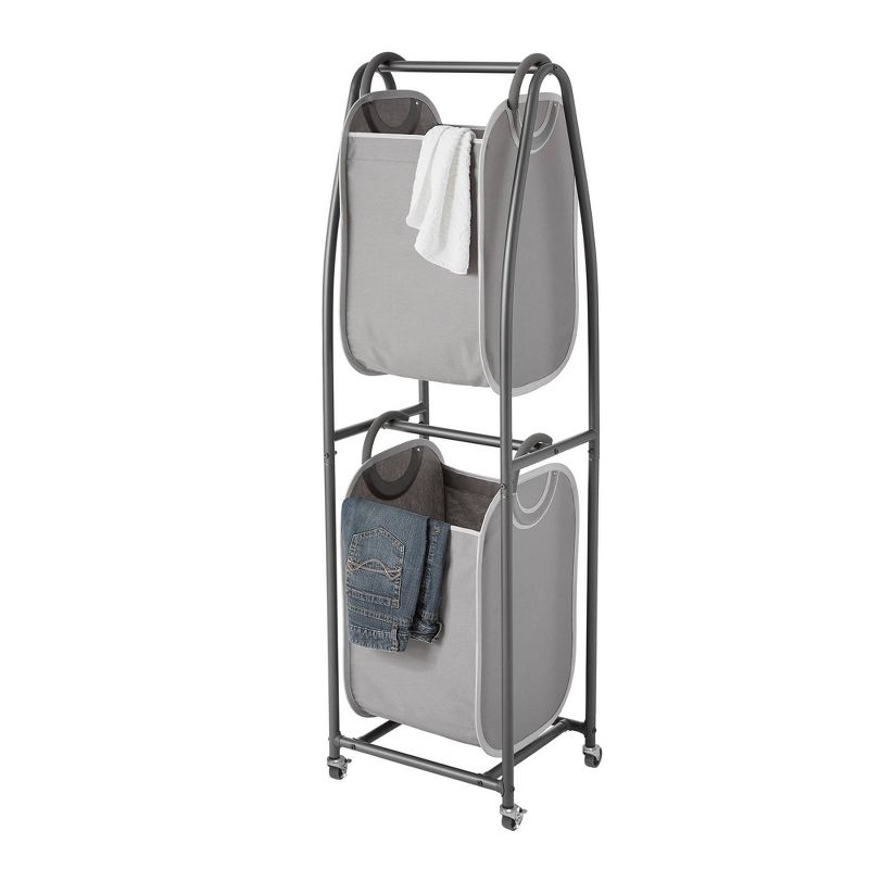 Rolling Triple Laundry Sorter White - Threshold™