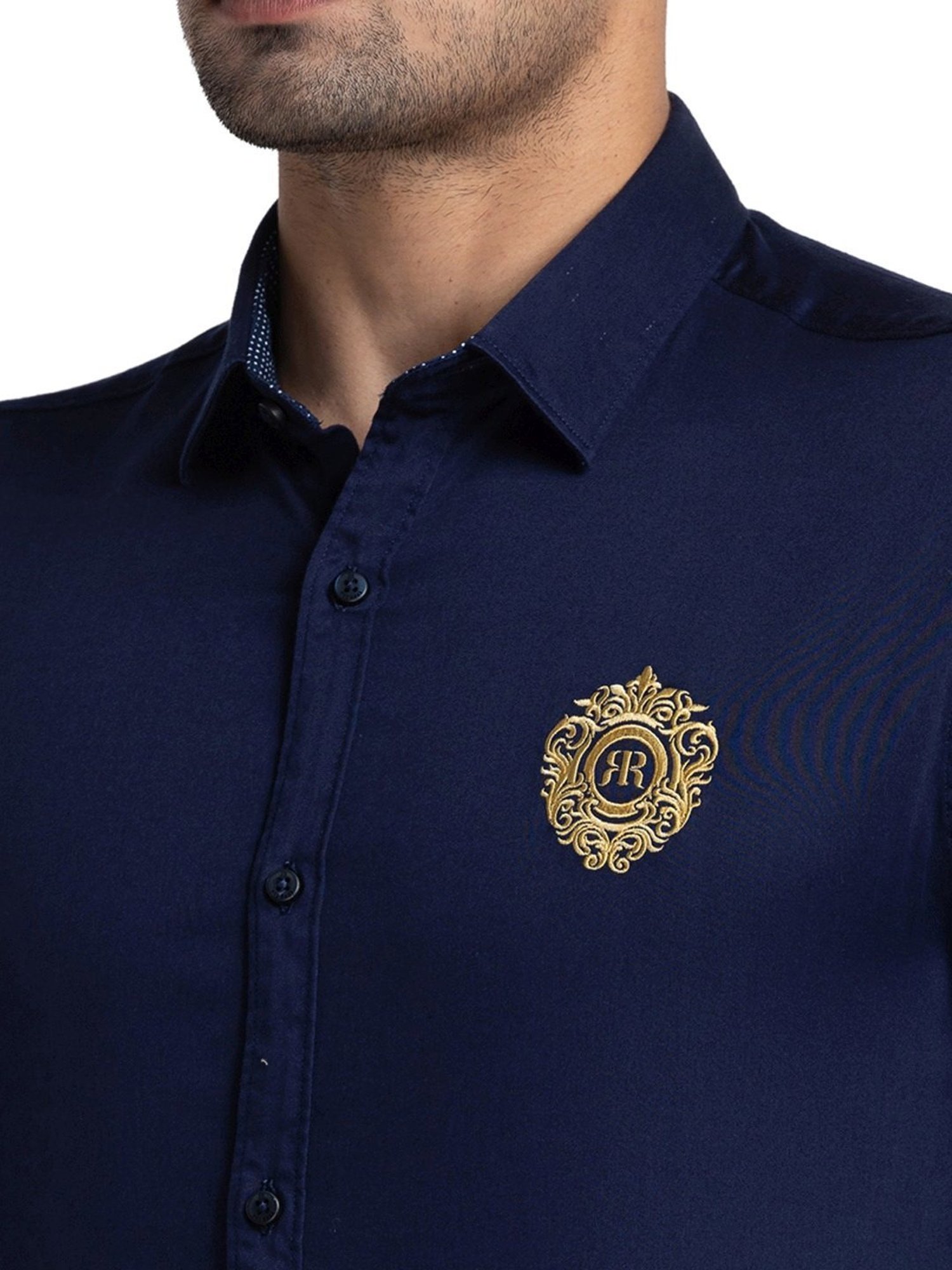 Raymond Indigo Slim Fit Shirt
