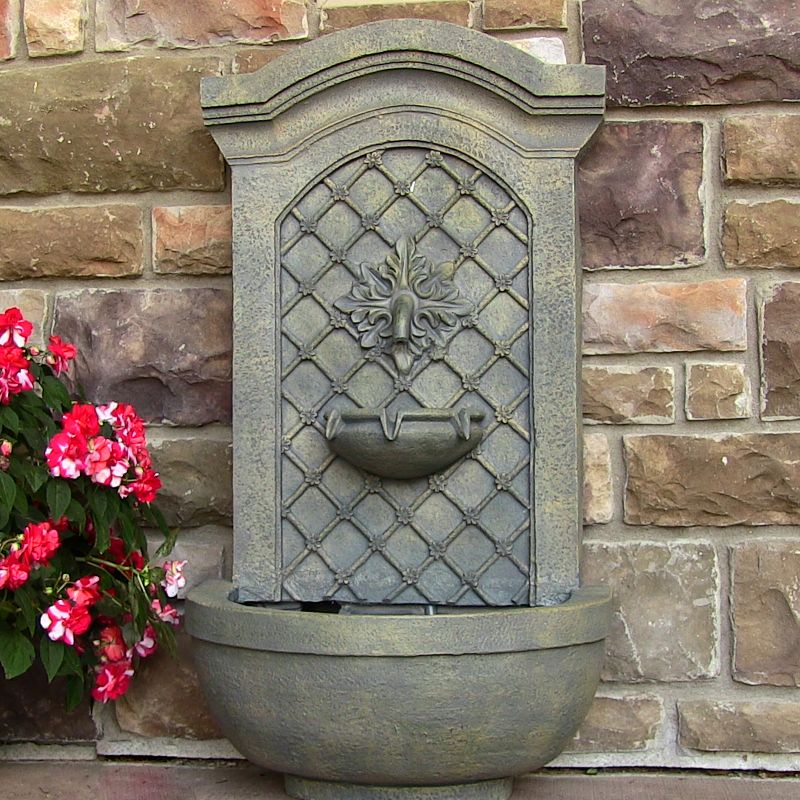 Ceramic Cascading Vines Garden Fountain - Acorn Hollow