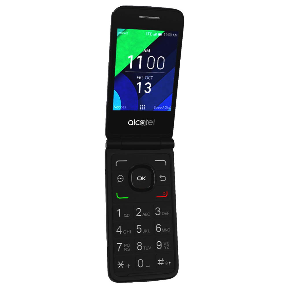Alcatel QUICKFLIP 4G LTE 4044C - Go Flip 2 | Sleek GSM Unlocked Flip Phone | HD Voice | 2.8" Screen