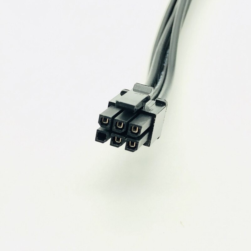6Pin to Dual SATA 15Pin Power Cable for DELL Vostro 3070 3670 3967 3977 3980 Desktop Computer HDD SSD Power Supply Cable Adapter