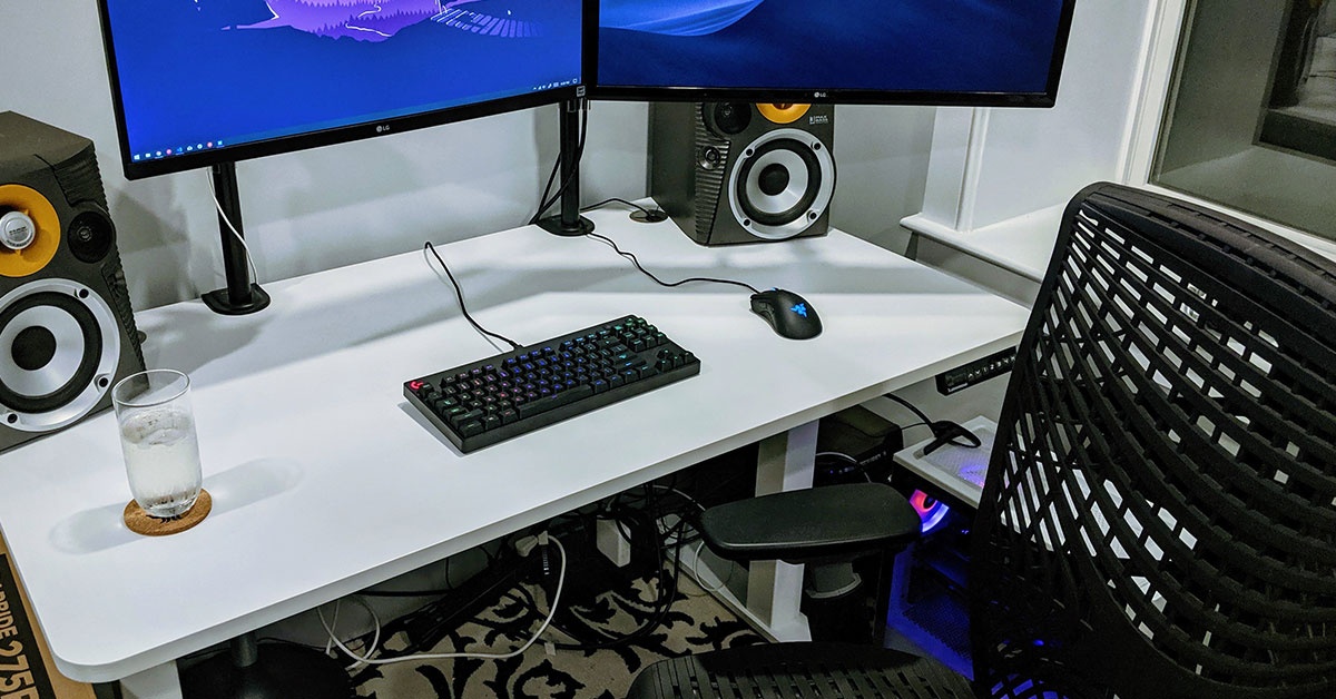 Autonomous Ergonomic Office Chair - ErgoChair Pro+ Black Frame, Naked Black TPE