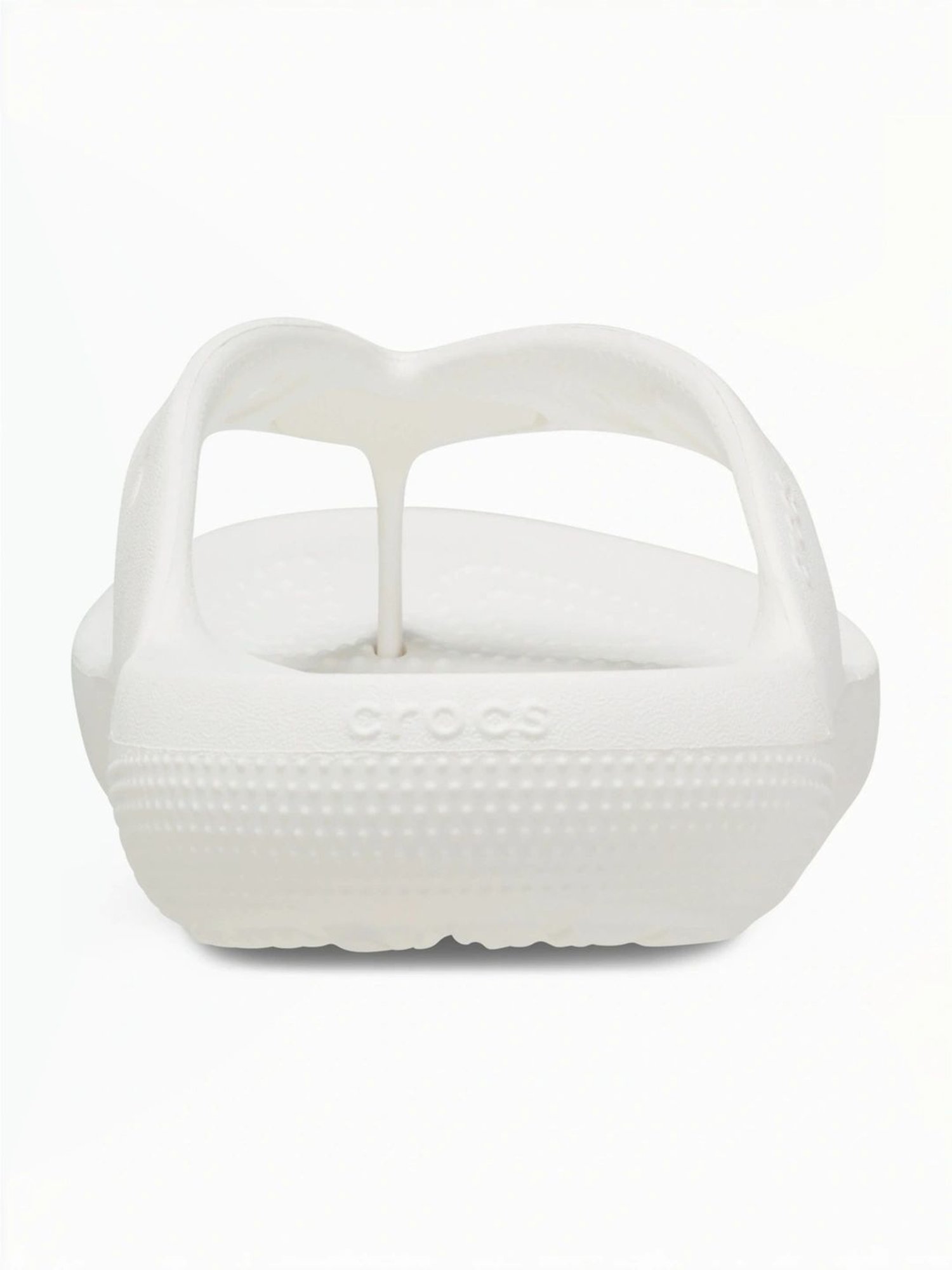 Crocs Men's Classic White Flip Flops