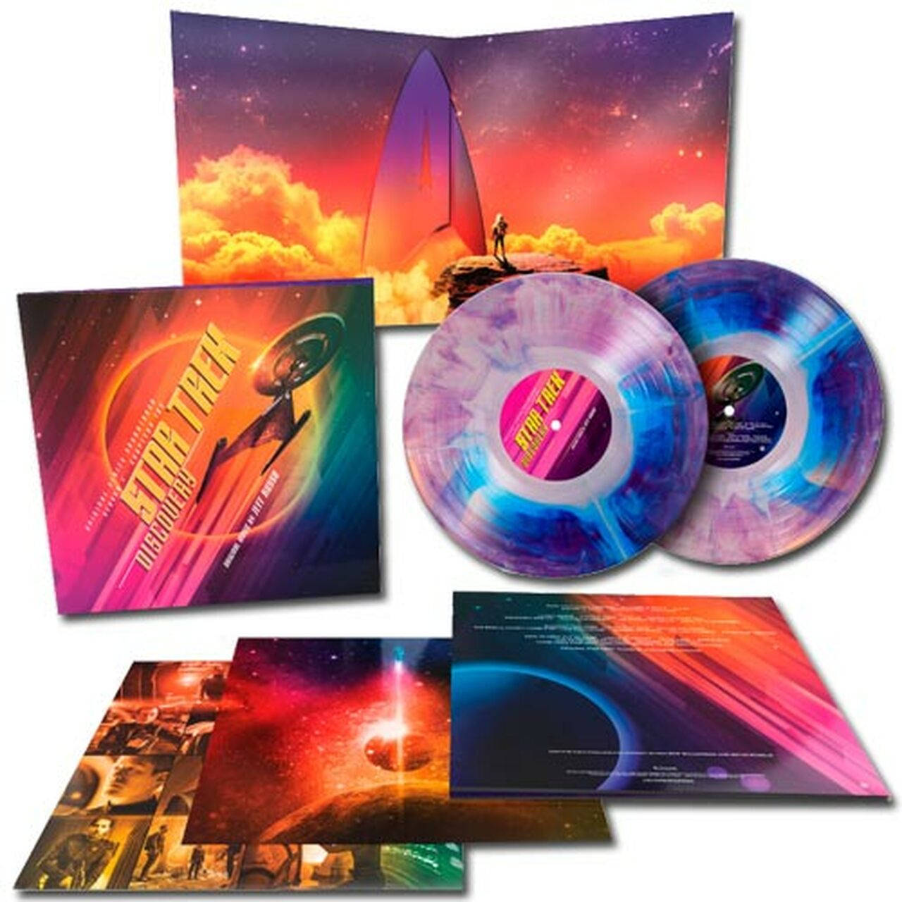 Jeff Russo Star Trek Discovery Season 1 Soundtrack 2LP (Intergalactic Starburst Vinyl)