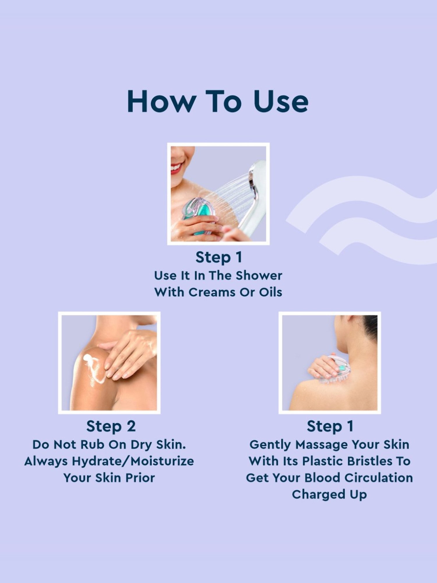 GUBB Body & Bath Massager - 1 Pc