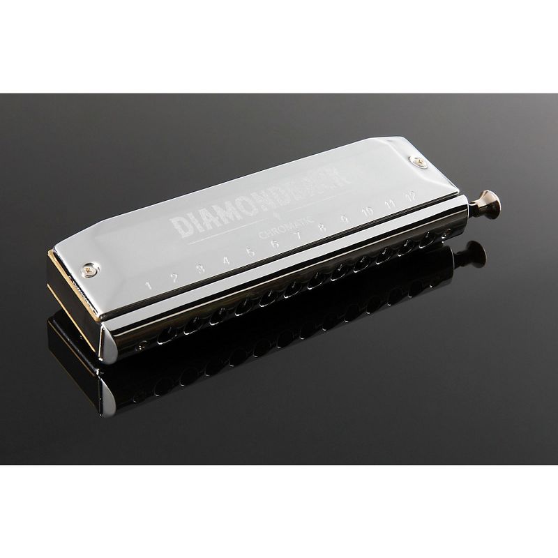 Silver Creek Diamondback Chromatic Harmonica C