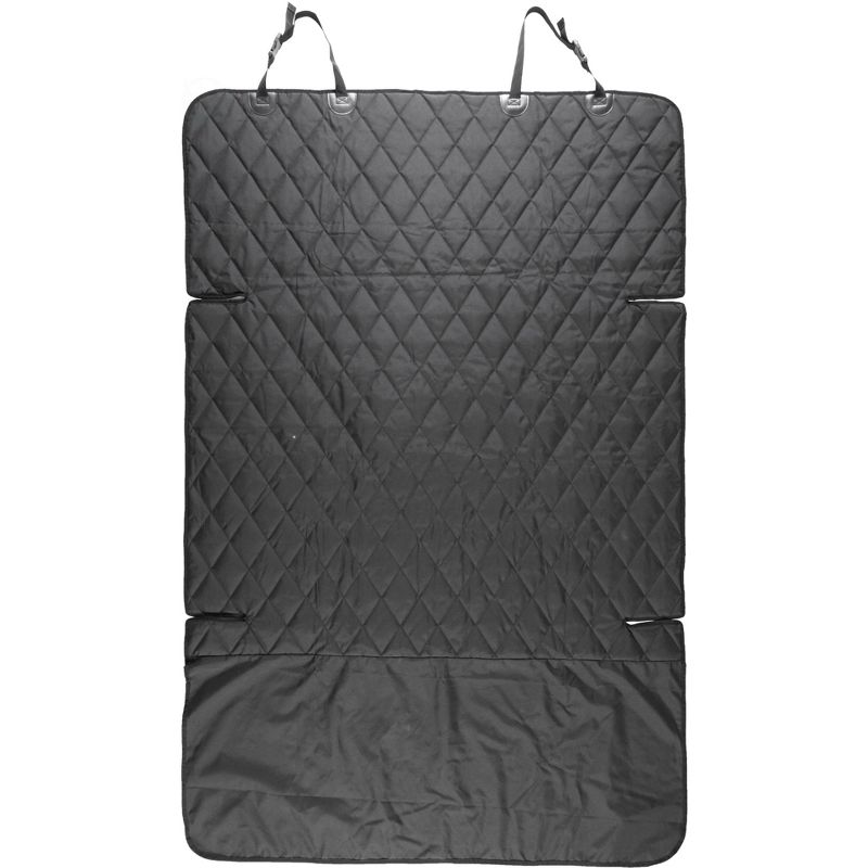 SUV Pet Cargo Liner Trunk Cover Waterproof Non-Slip Washable Material, Extra Long Size Universal Fit with Bumper Flap 80 x 52 Protect Prevents Scratches Marks & Spills