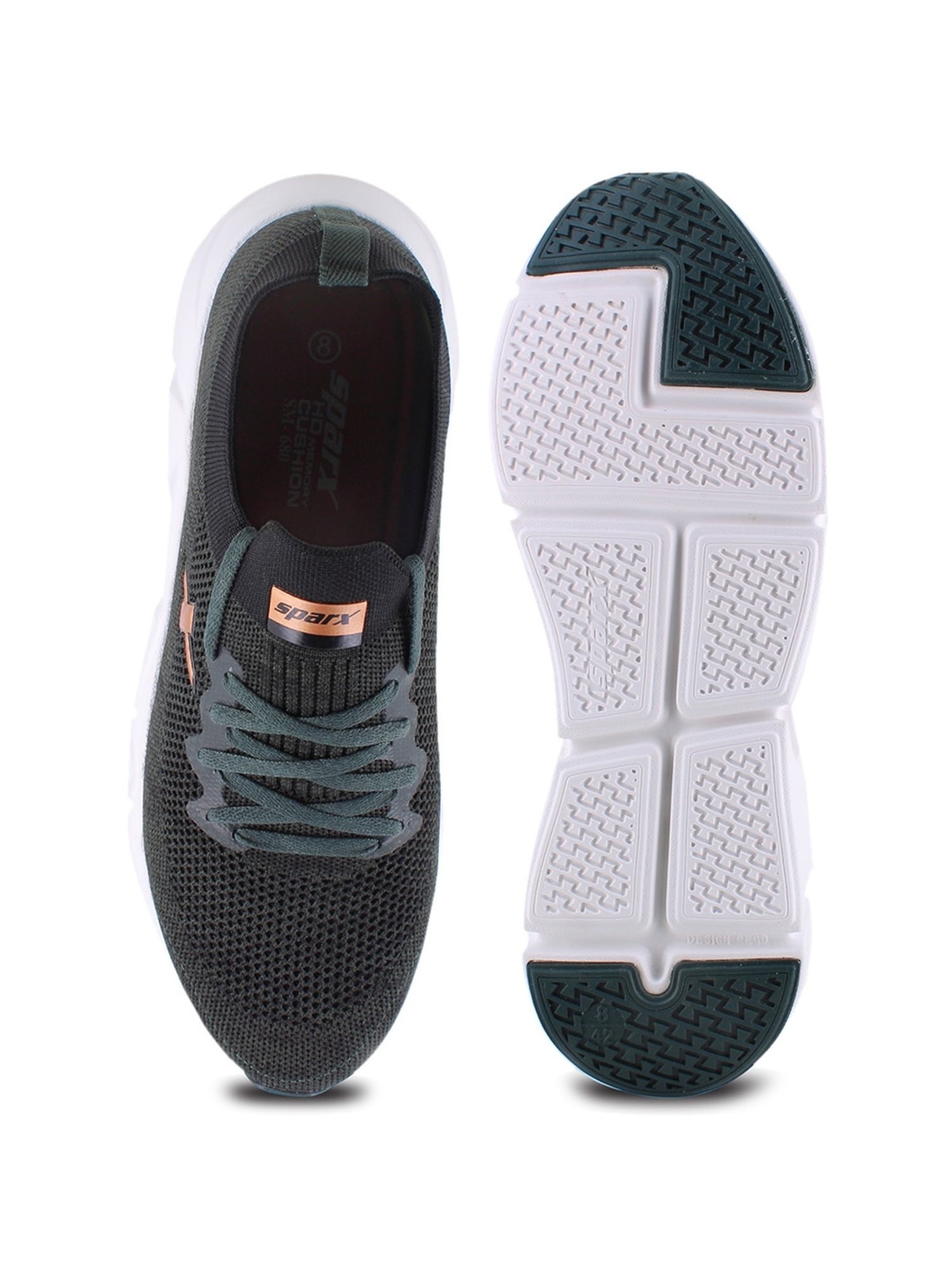 Sparx Men's Green Running Shoes