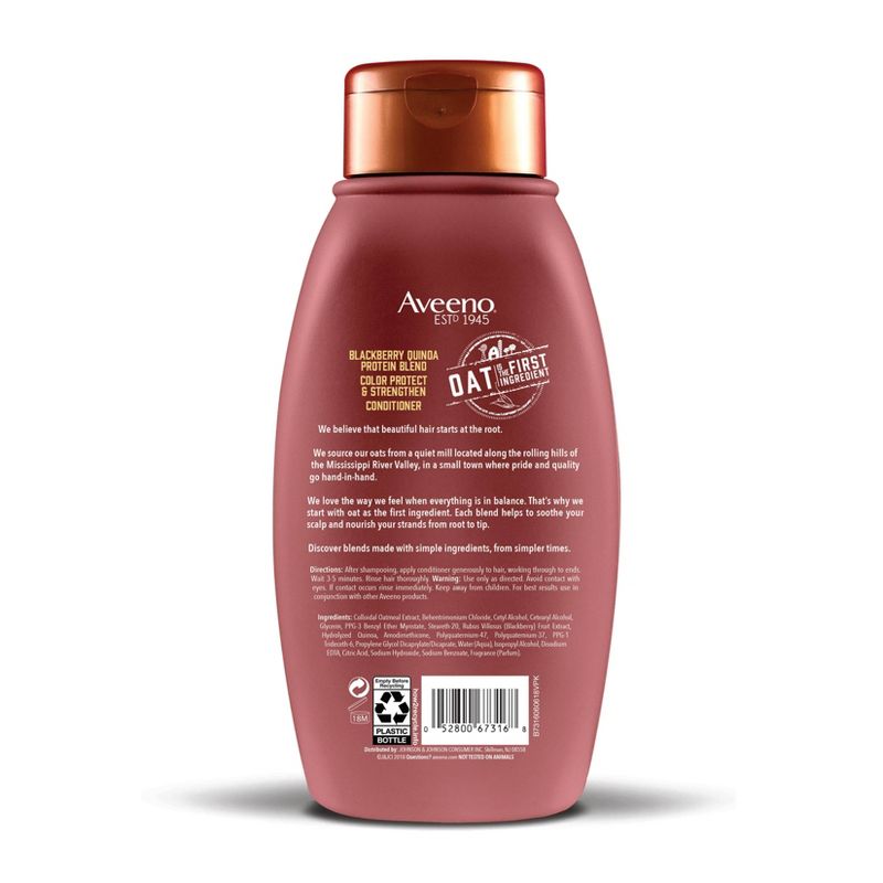 Aveeno Blackberry Quinoa Protein Blend Conditioner - 12 fl oz