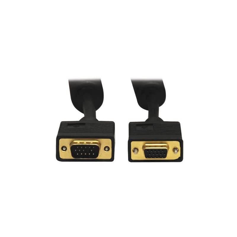 VGA Monitor Extension Cable RGB Coax High Resolution MF 2048 x 1536 1080p HD15 75ft 75 P500075