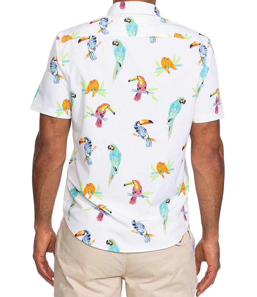 Chubbies The Dude Where's Macaw Short-Sleeve Stretch Shirt