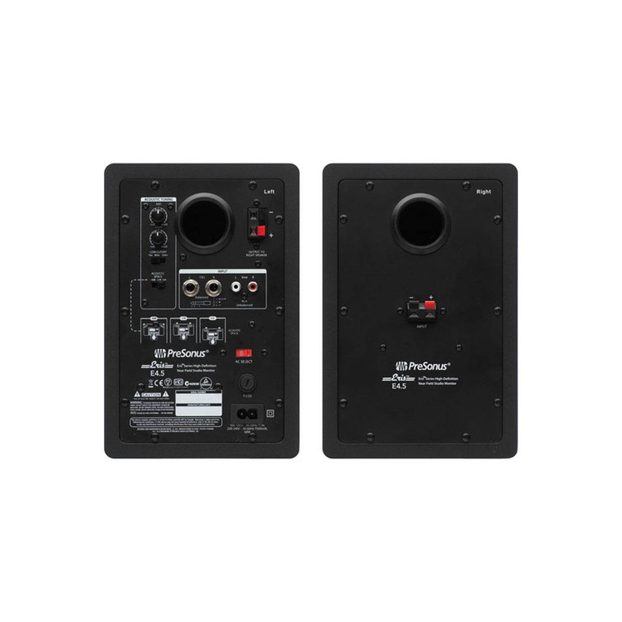 PreSonus E4.5 4.5in. Active Studio Monitor Speakers PAIR