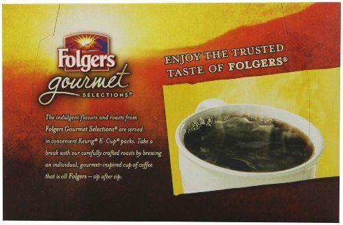 Folgers Gourmet Selections Coffee Classic Roast K-Cup Packs, 12-Count (Pack of 6