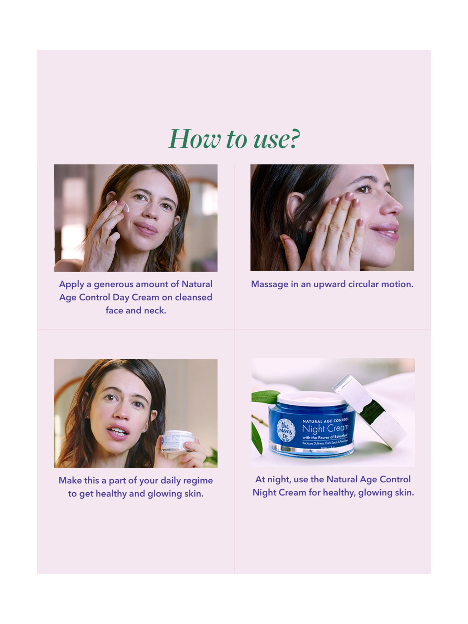 The Moms Co. Natural Age Control Day Cream - 50 gm