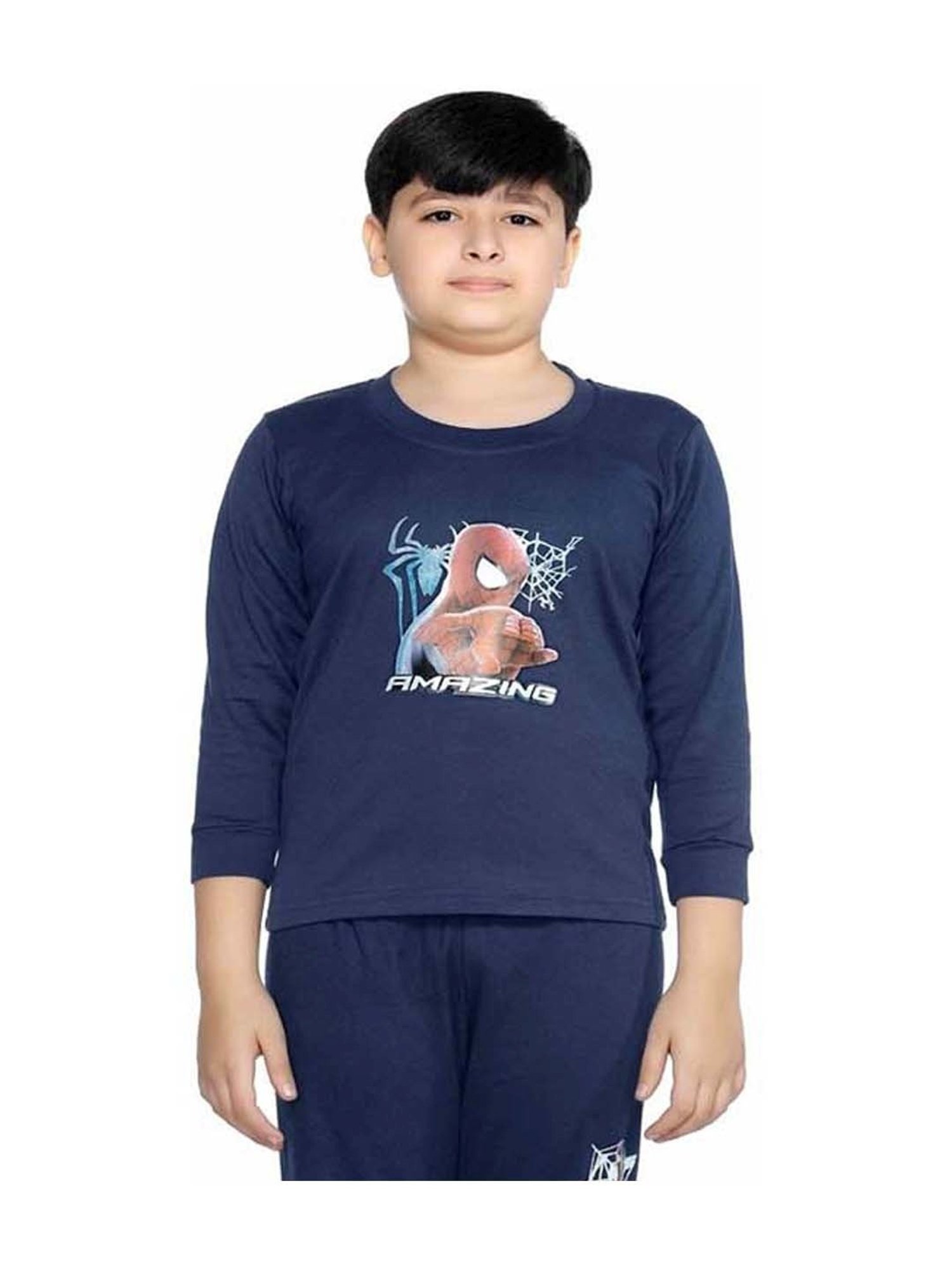 Tiny Bugs Kids Grey Cotton Thermal Set