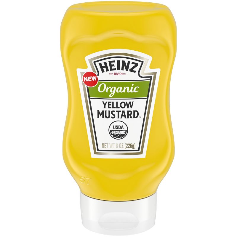 Heinz Organic Yellow Mustard - 8oz
